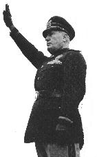 Benito Mussolini, leader of Italy's National Facist Party from 1922-1943 (Photo credit: Wikipedia)