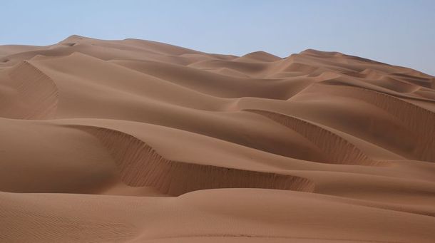 Sand dunes in Rub' al Khali