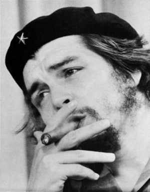 Che Guevara With Cigar