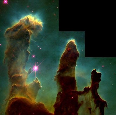 eagle nebula pillars