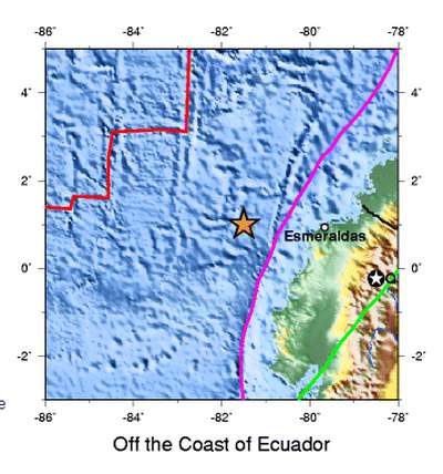 ecuador earthquake 1906