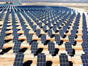 Nellis solar power plant