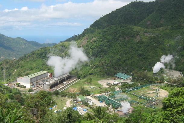 puhagan geothermal plant